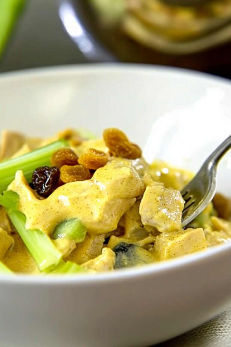 Tangy Curry Chicken Salad Recipe