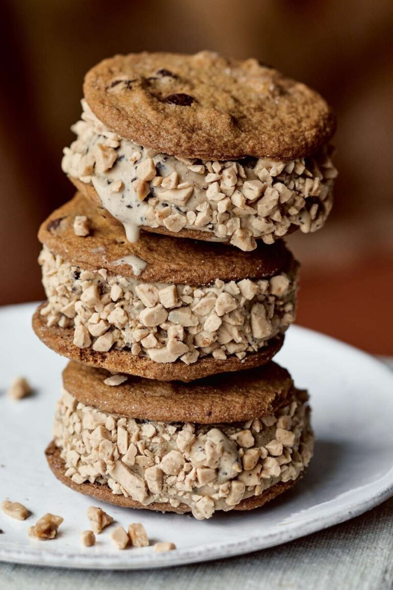 Indulgent Ina Garten Coffee Chocolate Chip Ice Cream Sandwiches Recipe