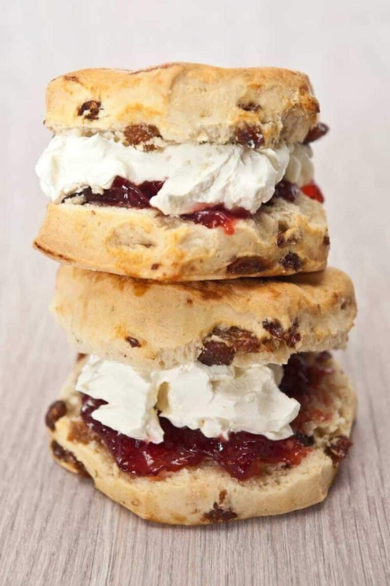 Sweet Mrs McCarthys Strawberry Scones Recipe