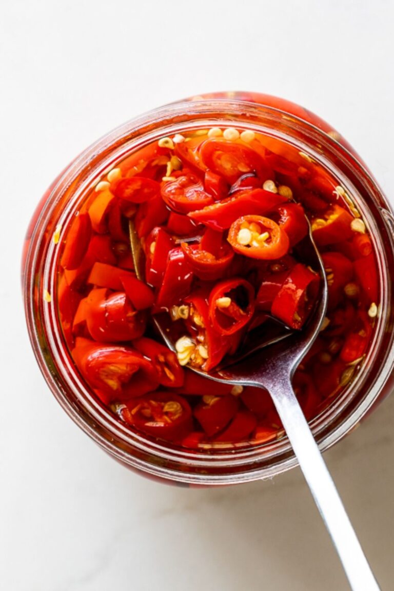 Spicy Jamie Oliver Pickled Chillies Recipe