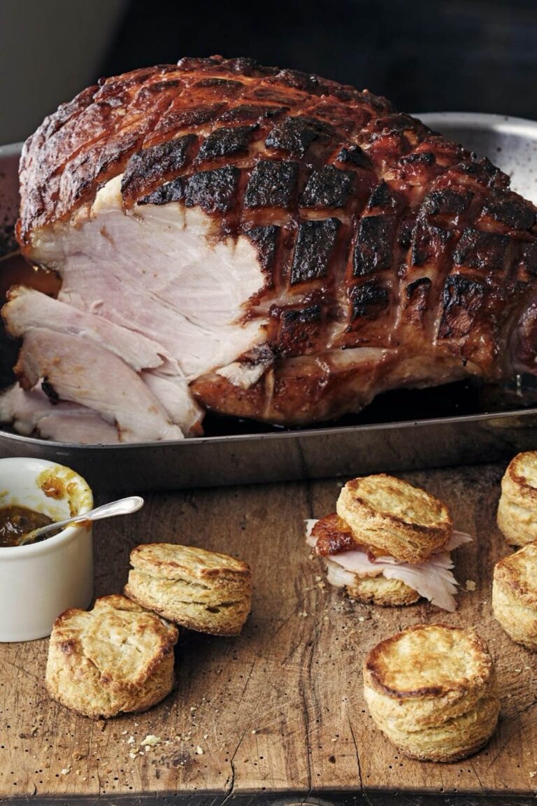 Succulent Orange Marmalade-Glazed Ham Recipe