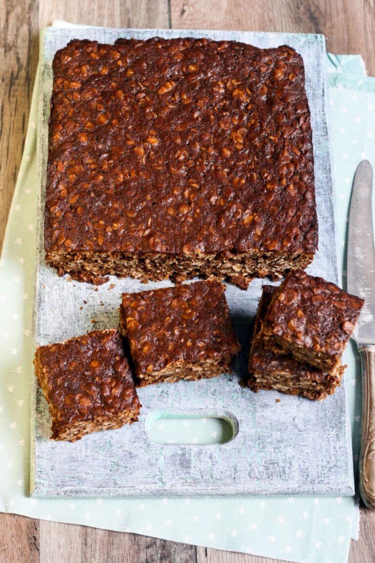 Nostalgic Mary Berry Oatmeal Parkin Recipe