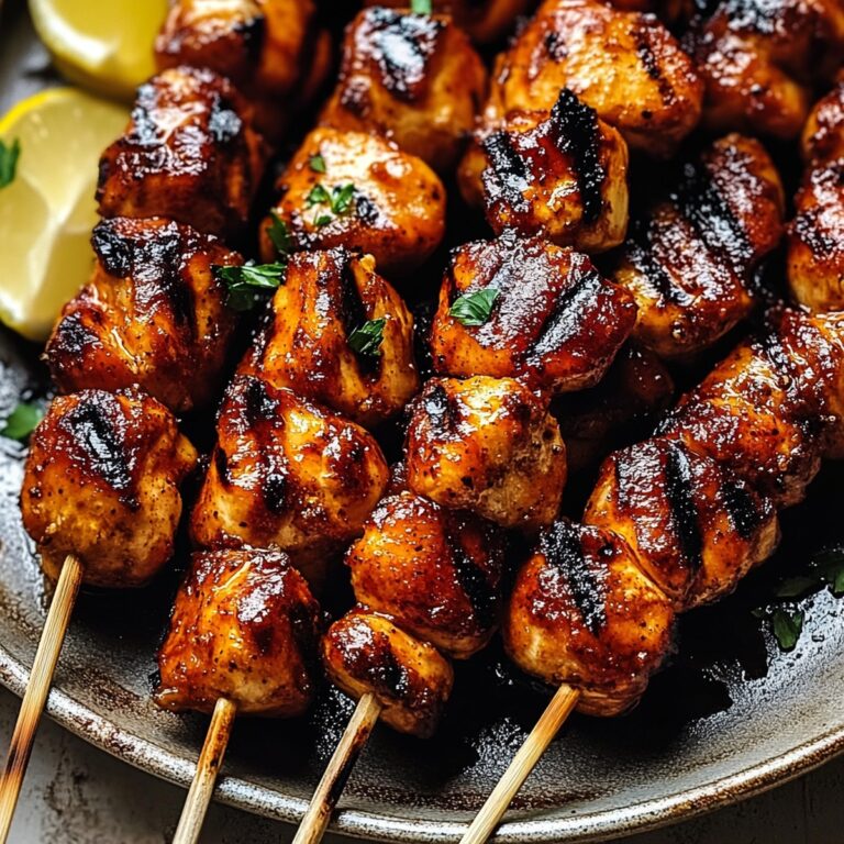 BBQ Beer-Marinated Chicken Skewers Recipe
