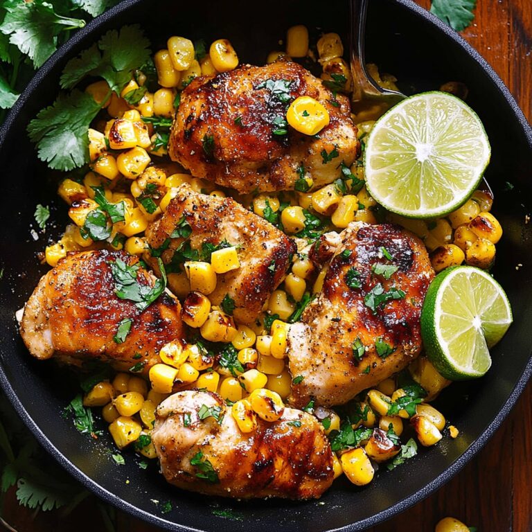 Cilantro-Lime Chicken and Corn Recipe