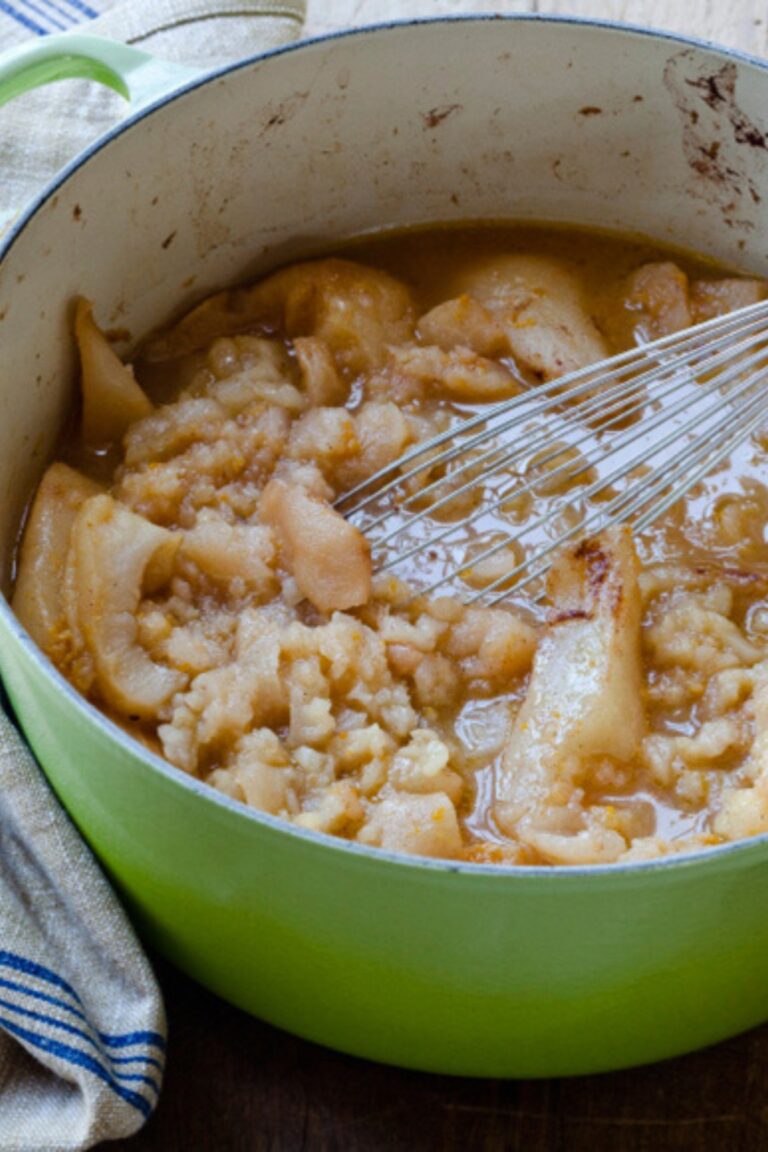 Stunning Pear & Apple Sauce Recipe