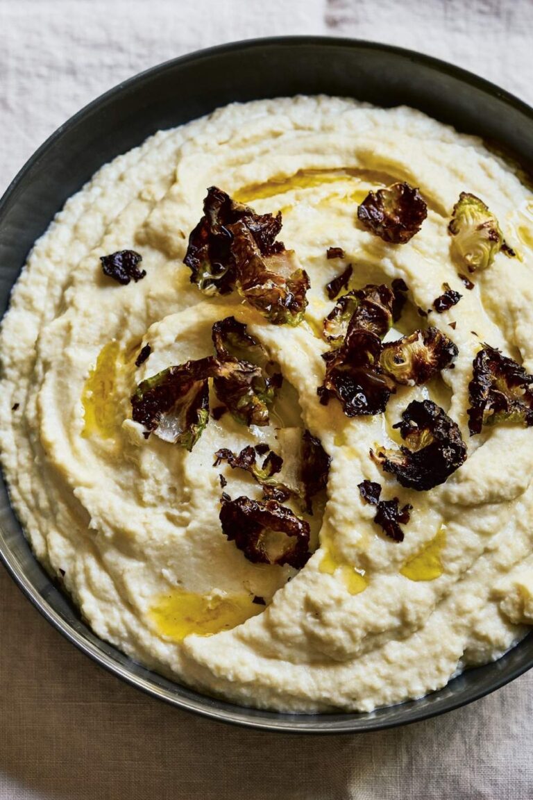 Silky Celery Root & Cauliflower Puree Recipe