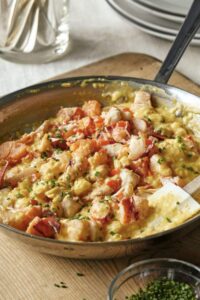 Luxurious Eggs With Lobster & Crab Recipe