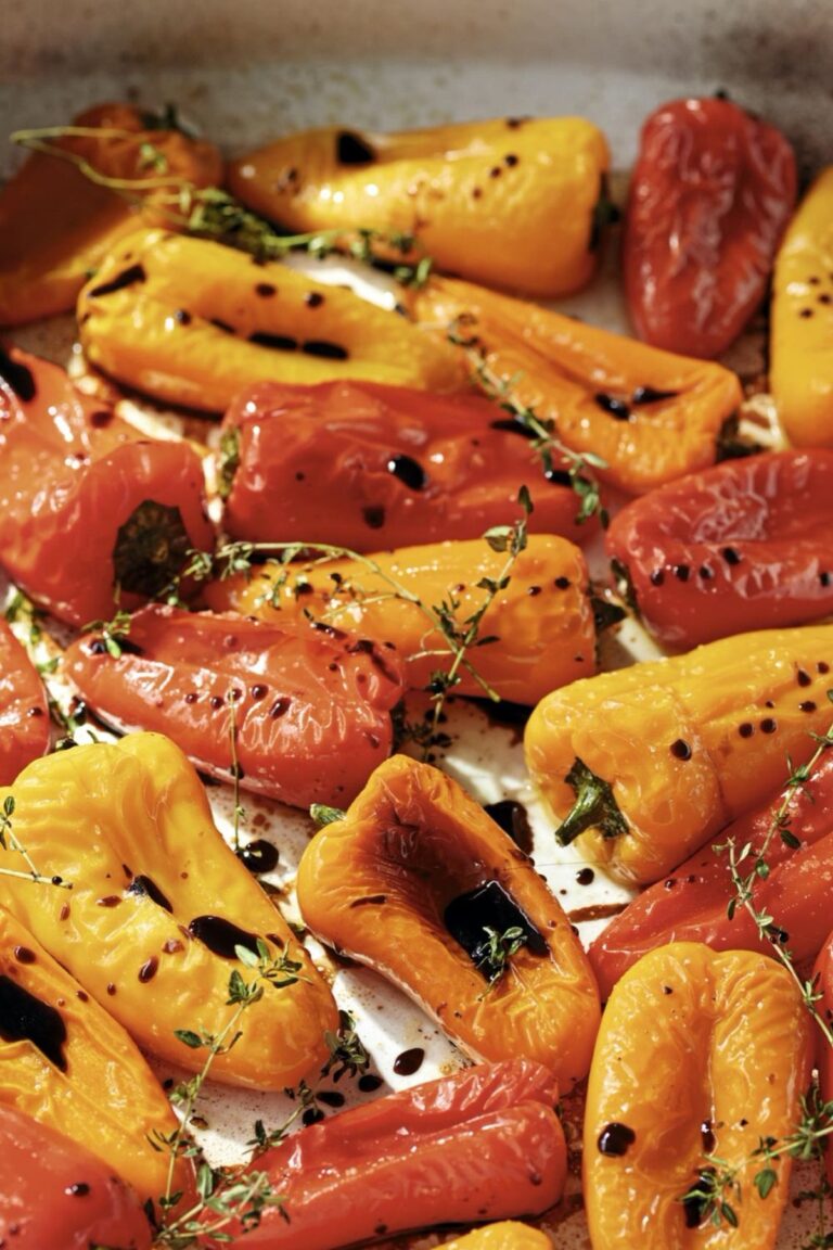 Vibrant Ina Garten Balsamic Roasted Baby Peppers Recipe