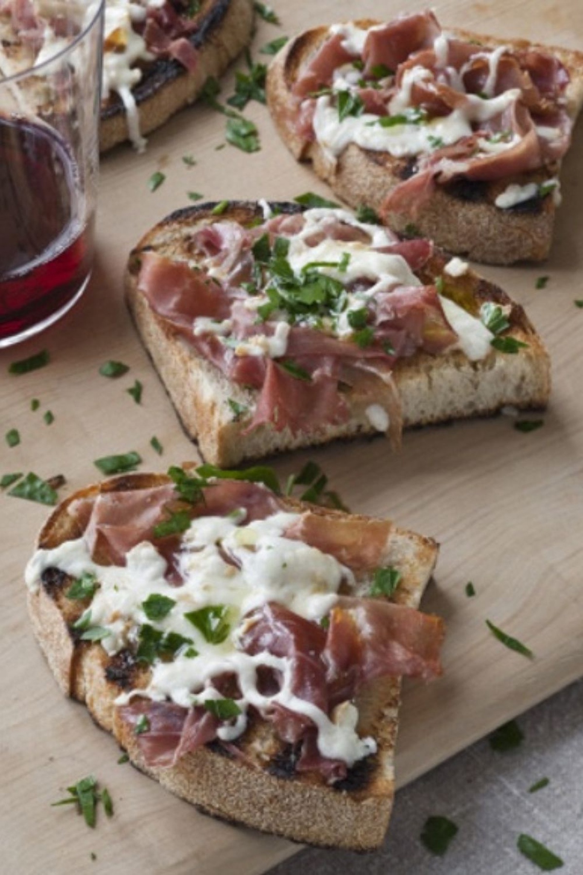 Crispy Ina Garten Grilled Bread With Prosciutto Recipe