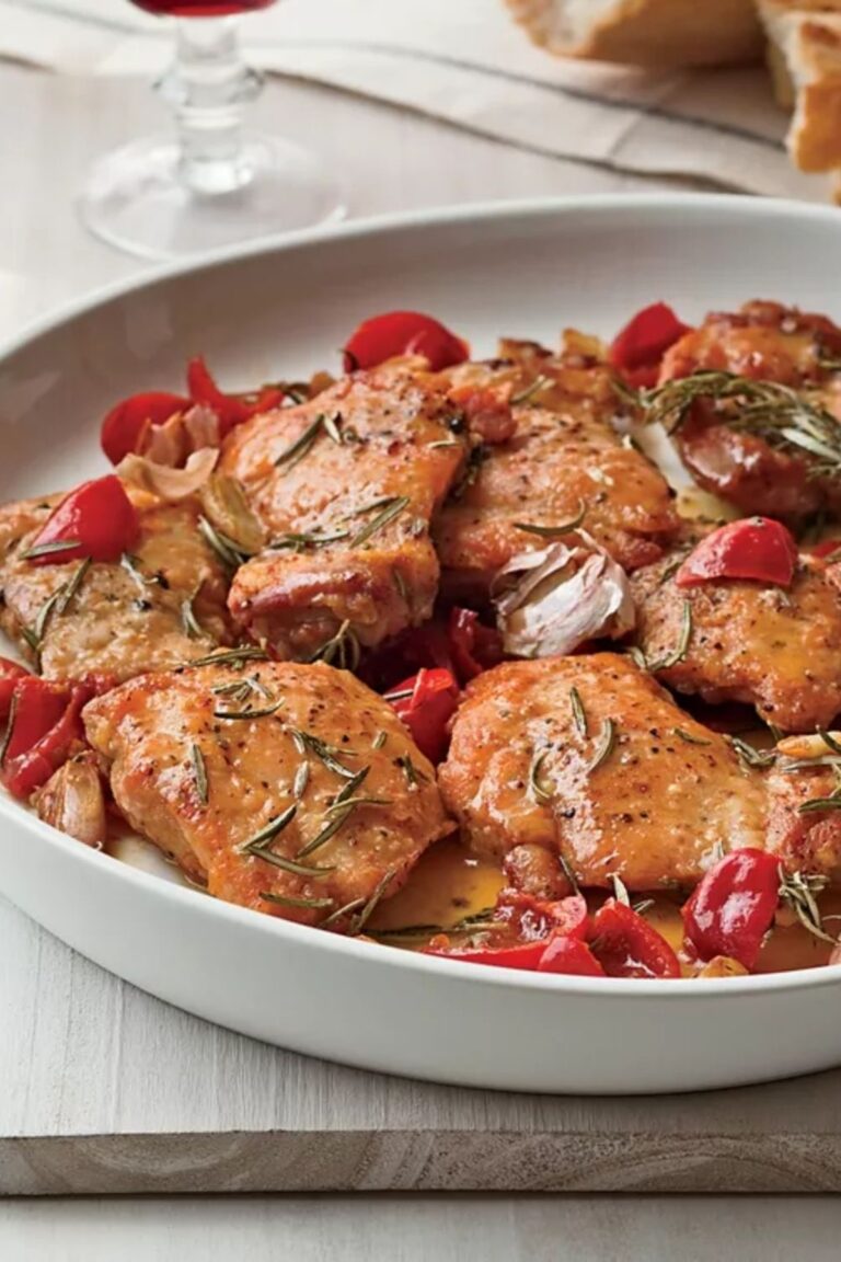 Rustic Barefoot Contessa Chicken Scarpariello Recipe