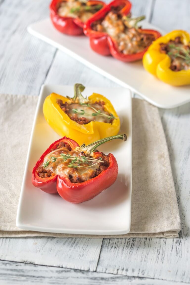 Michael Symon Stuffed Peppers Recipe