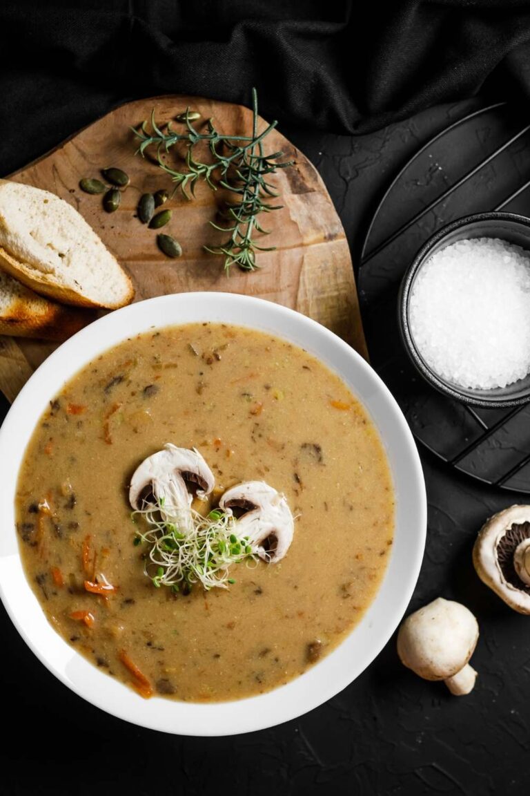 Hearty Ina Garten Mushroom Farro Soup Recipe