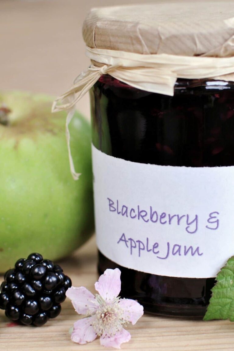 Rustic Blackberry And Apple Jam Recipe