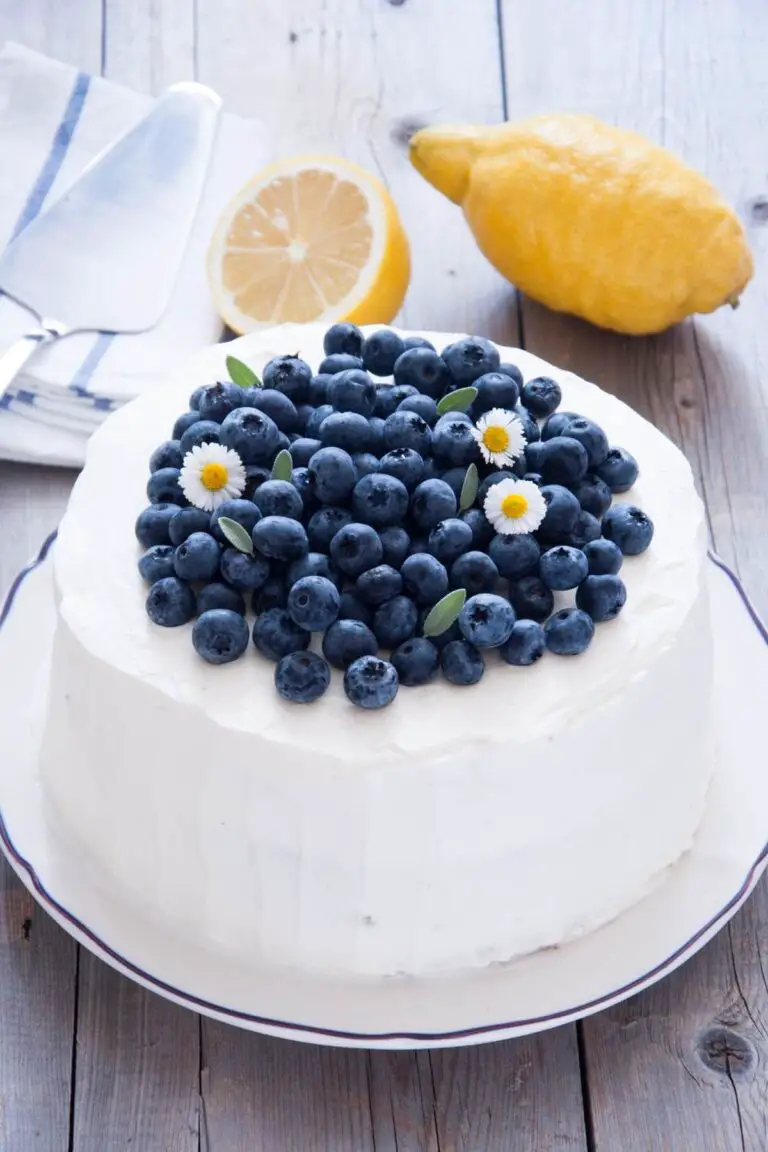 Stunning Ina Garten Blueberry Lemon Cream Cake Recipe