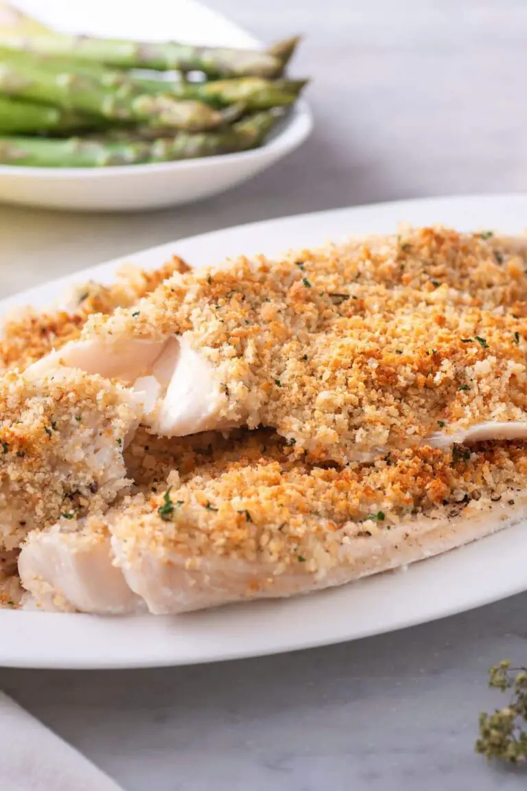 Crispy Parmesan Crusted Fish Recipe