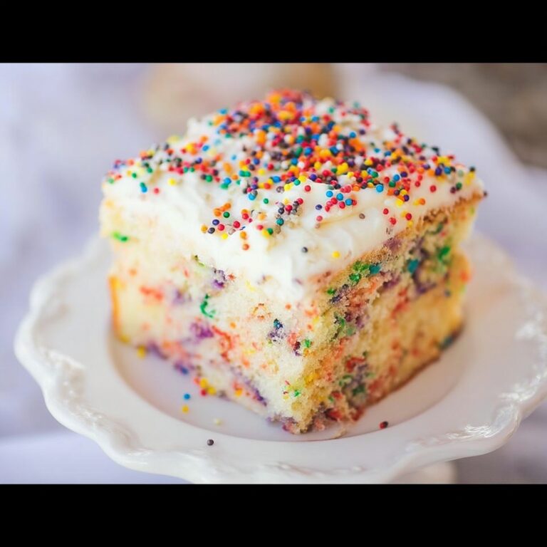Easy Homemade Funfetti Cake Recipe