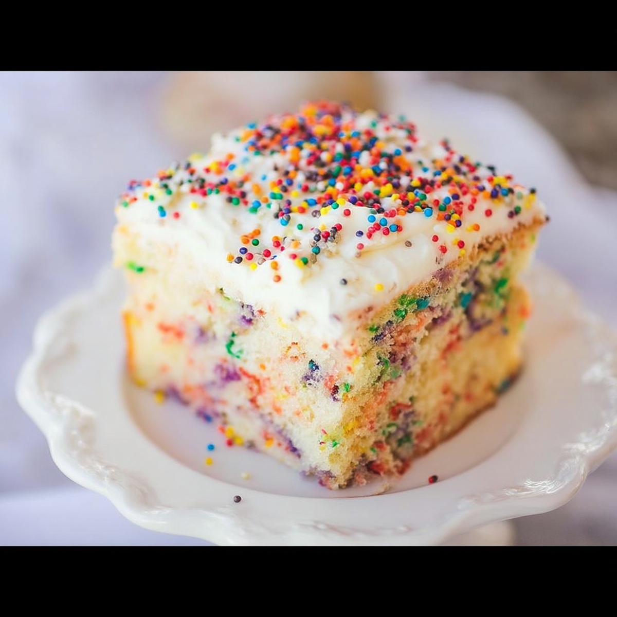 Easy Homemade Funfetti Cake Recipe