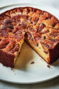 Rustic Fig Ricotta Cake Recipe