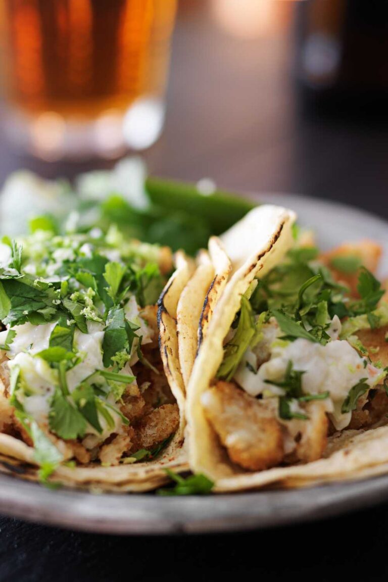 Bobby Flay Slaw Fish Tacos Recipe