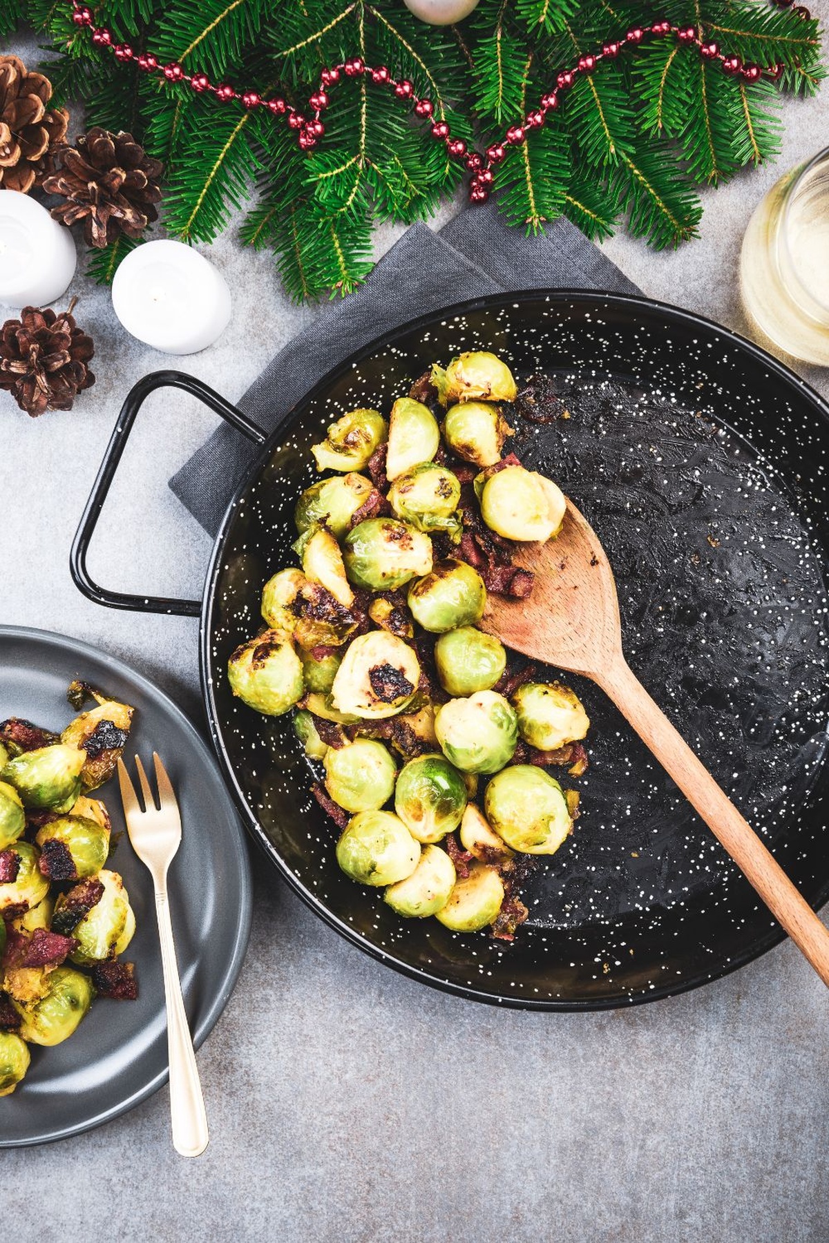 Michael Symon Brussel Sprouts Bacon Recipe