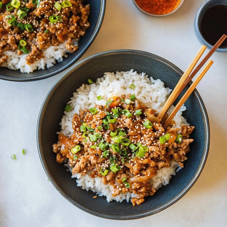 Ground Turkey Teriyaki Rice Bowls Recipe