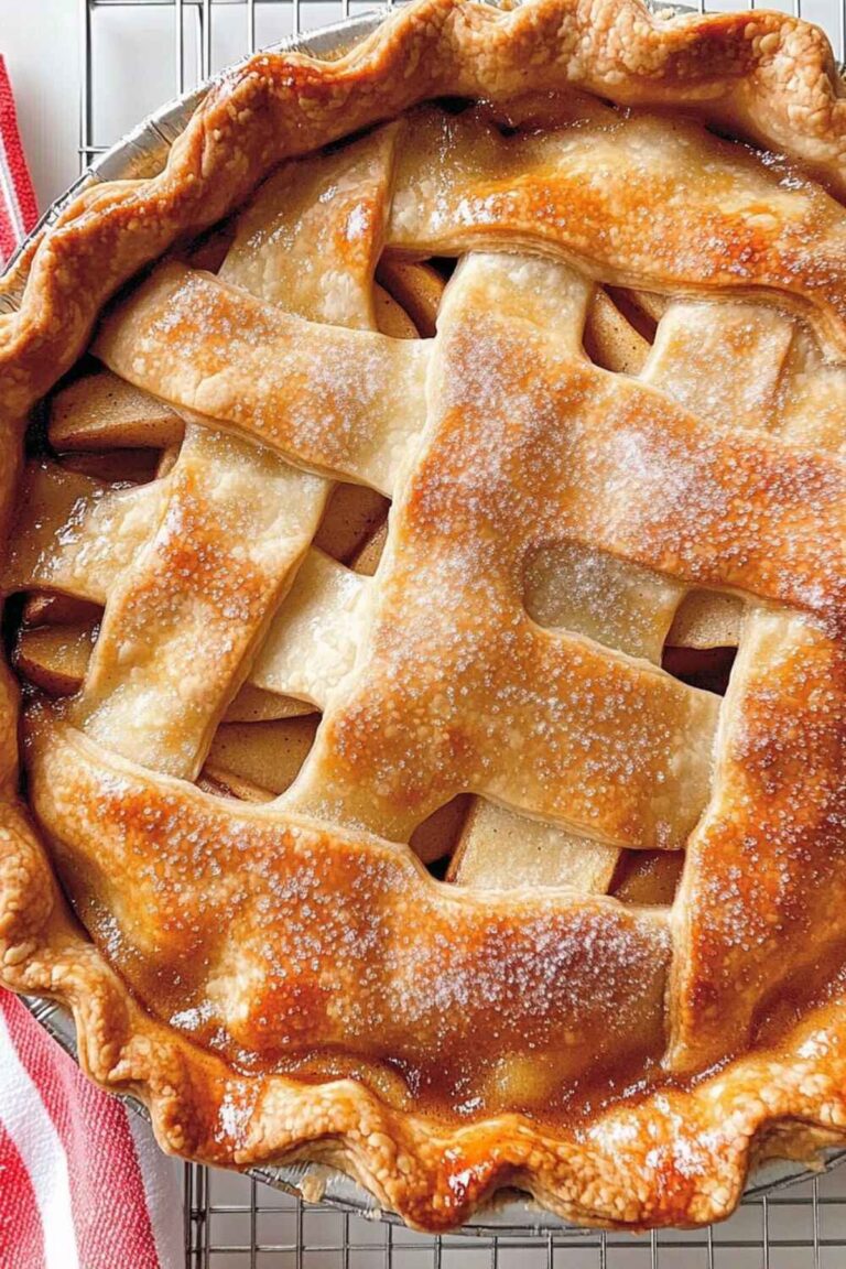 Rustic Barefoot Contessa Deep-dish Apple Pie Recipe