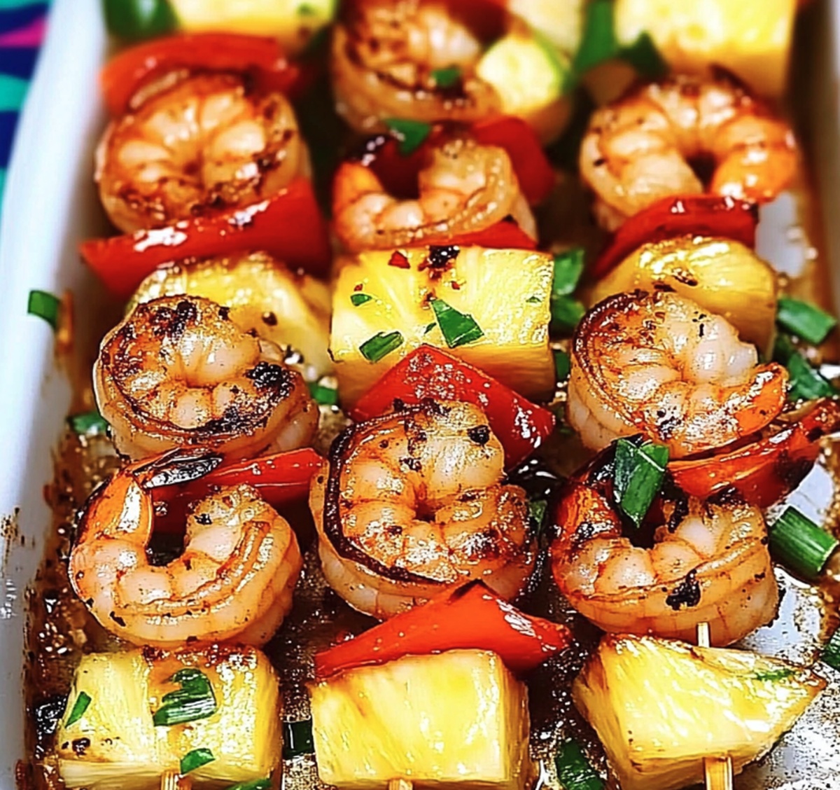 Grilled Shrimp Pineapple Skewers Recipe