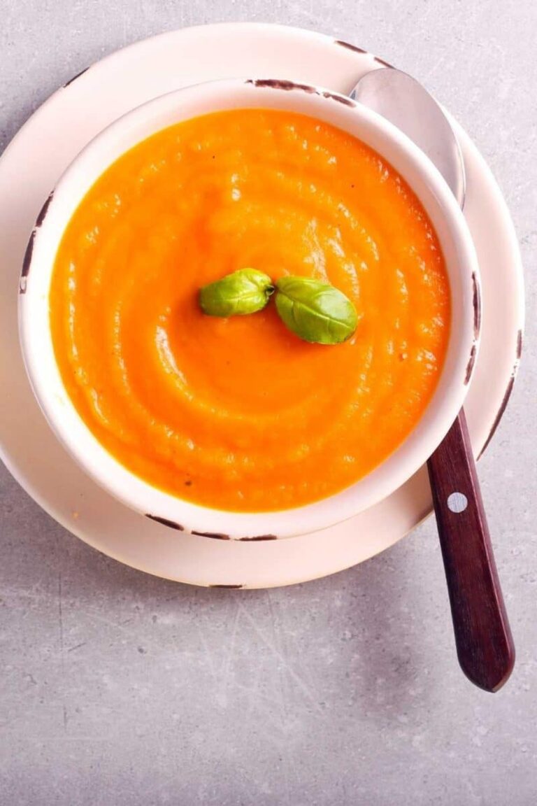 Warming Carrot And Ginger Soup Recipe