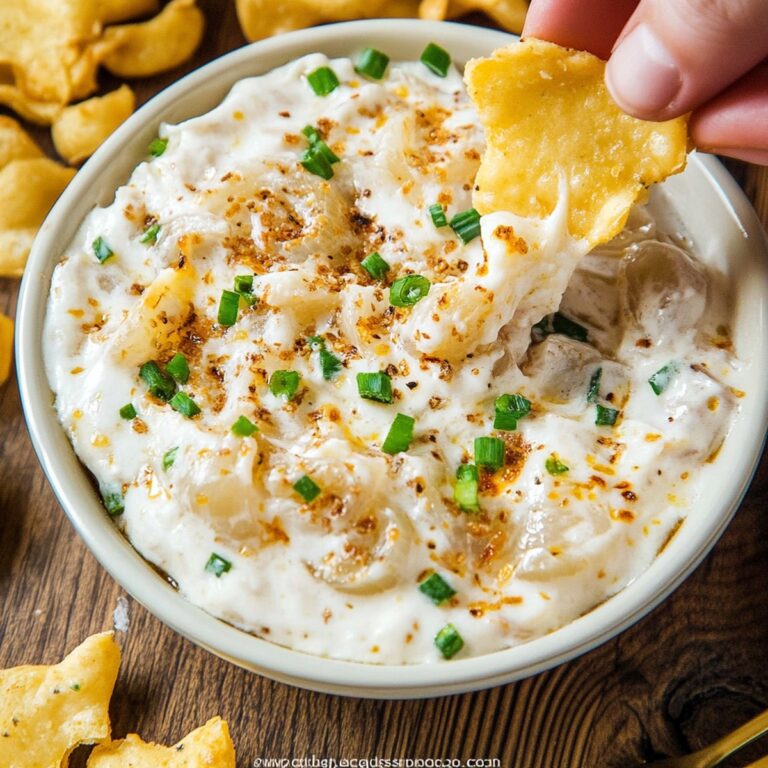 French Onion Dip Recipe