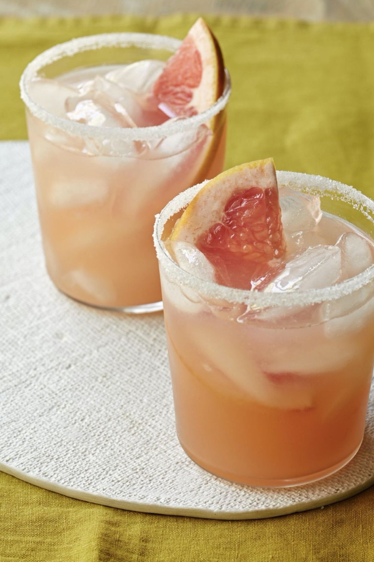 Vibrant Pink Grapefruit Palomas Recipe