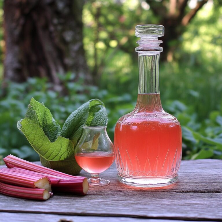 Rhubarb Liqueur Recipe