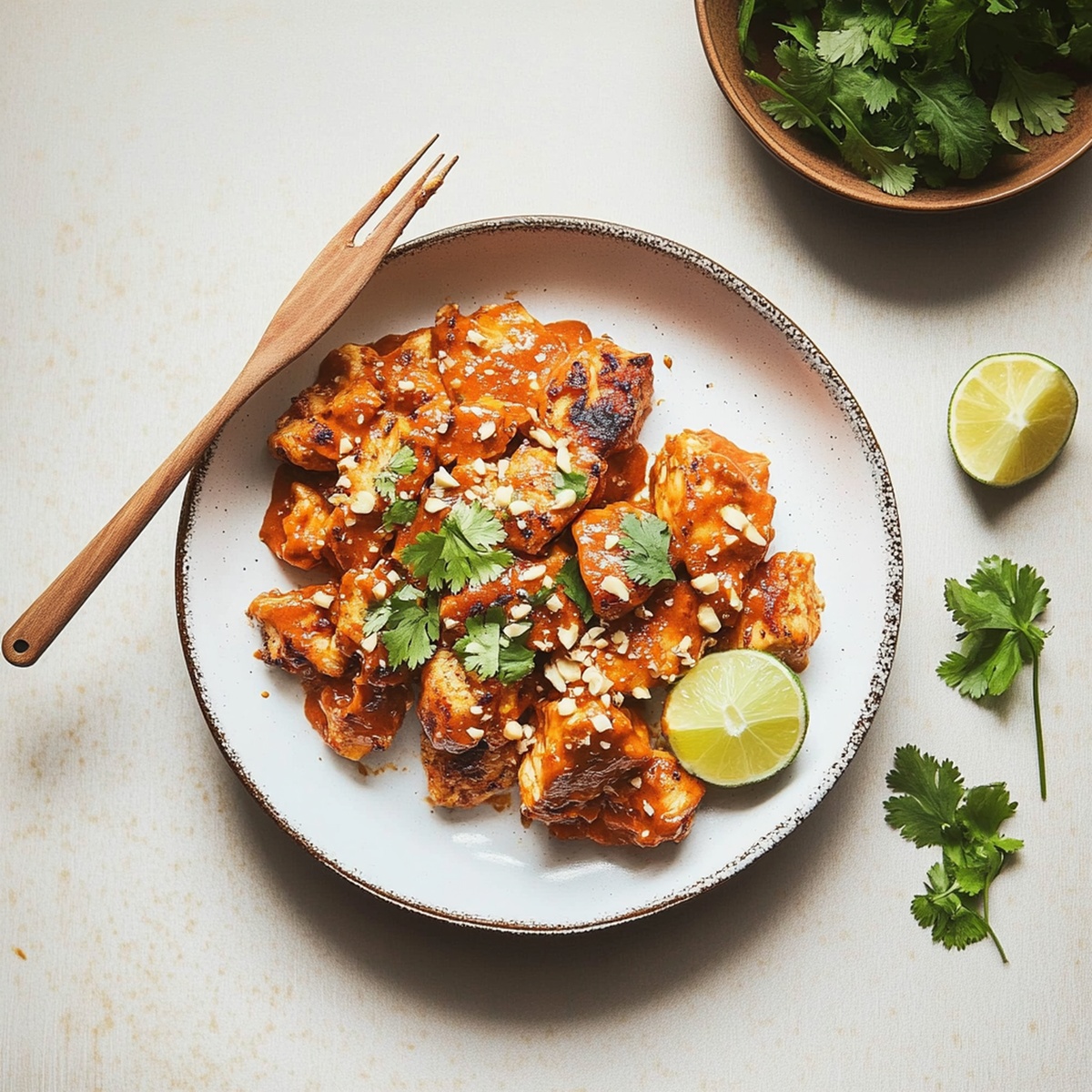 Easy Slow Cooker Satay Chicken Recipe