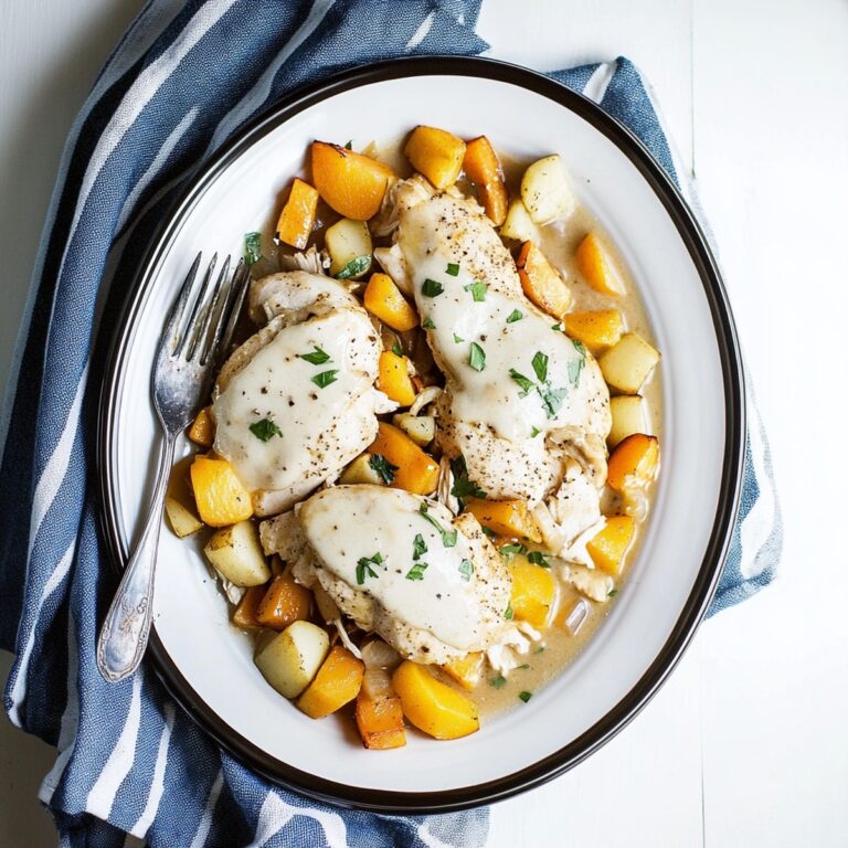 Slow Cooker Ranch Chicken & Veggies Recipe