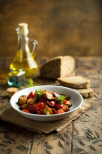 Rustic Jamie Oliver Eggplant Caponata Recipe