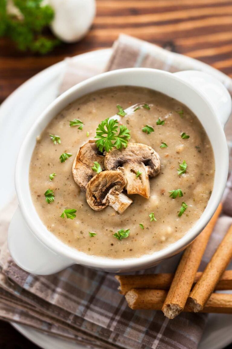 Velvety Barefoot Contessa Mushroom Soup Recipe