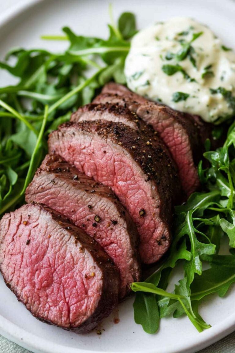 Succulent Barefoot Contessa Slow-roasted Filet Of Beef With Basil Parmesan Mayonnaise Recipe