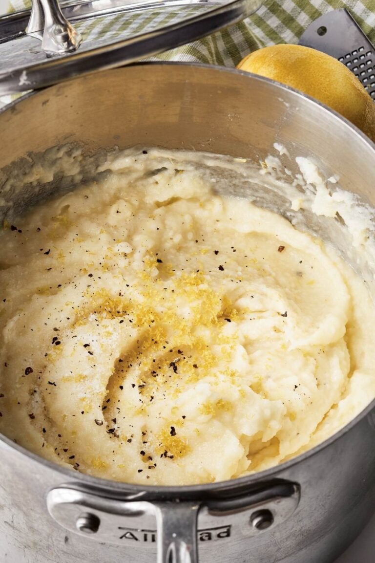 Silky Ina Garten Pureed Potatoes With Lemon Recipe