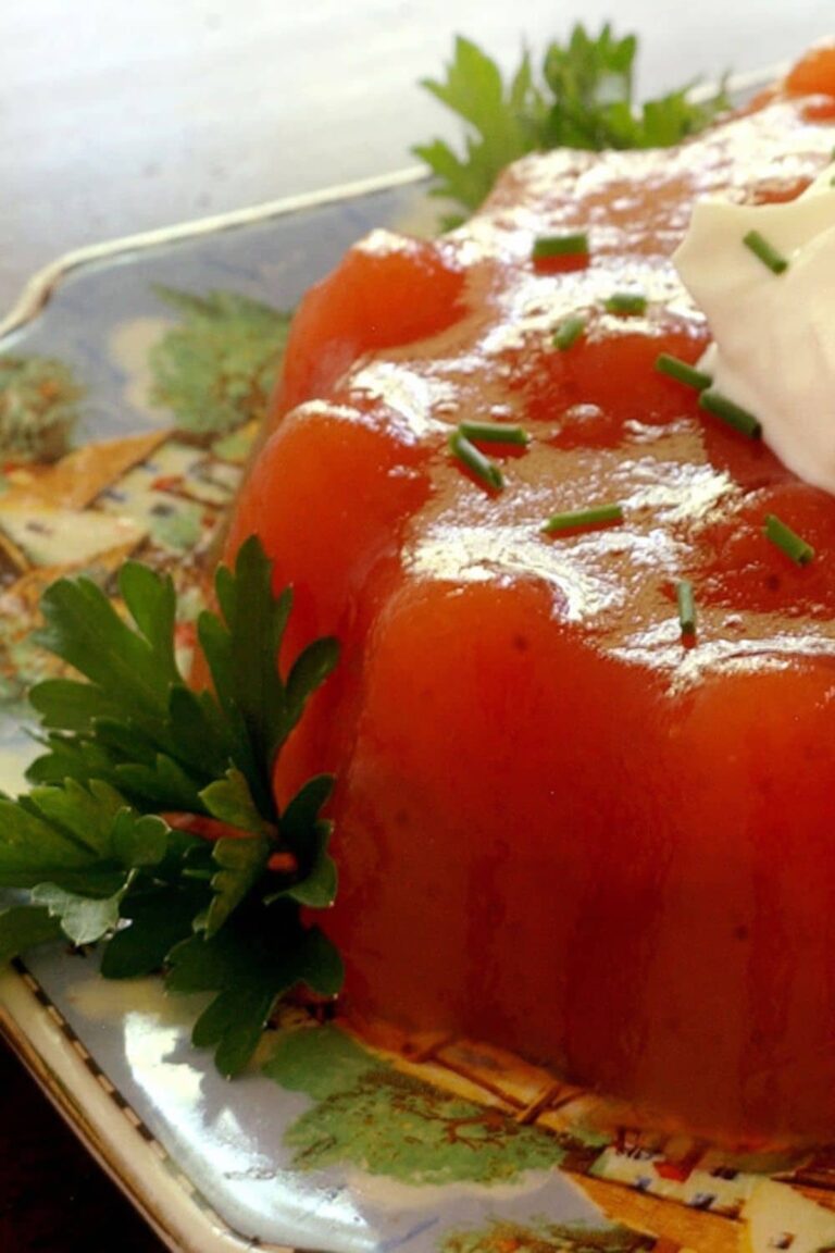 Tangy Barefoot Contessa Tomato Aspic Recipe