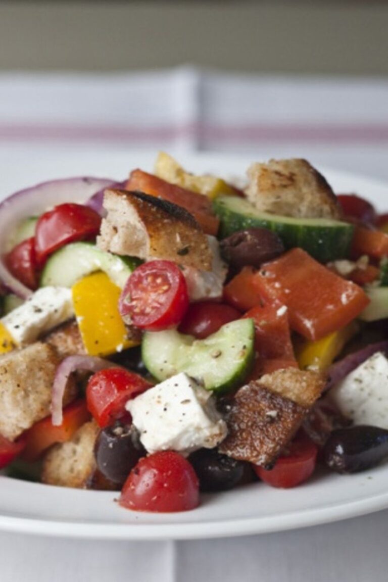 Vibrant Ina Garten Greek Panzanella Recipe