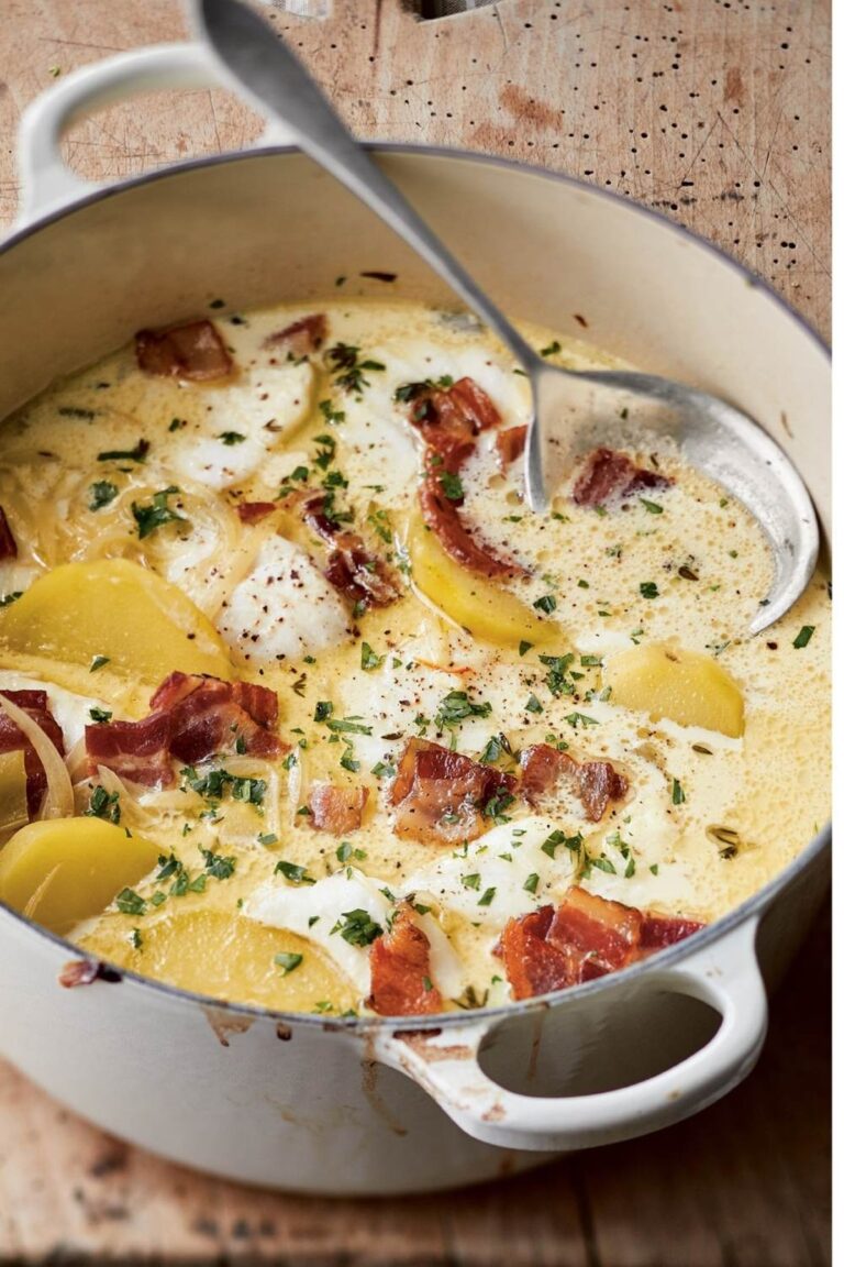 Creamy Baked Fish Chowder Recipe