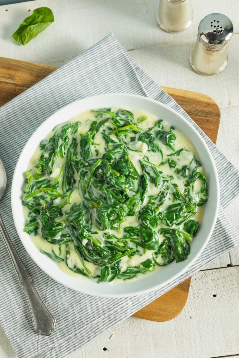 Bobby Flay Creamed Spinach Recipe