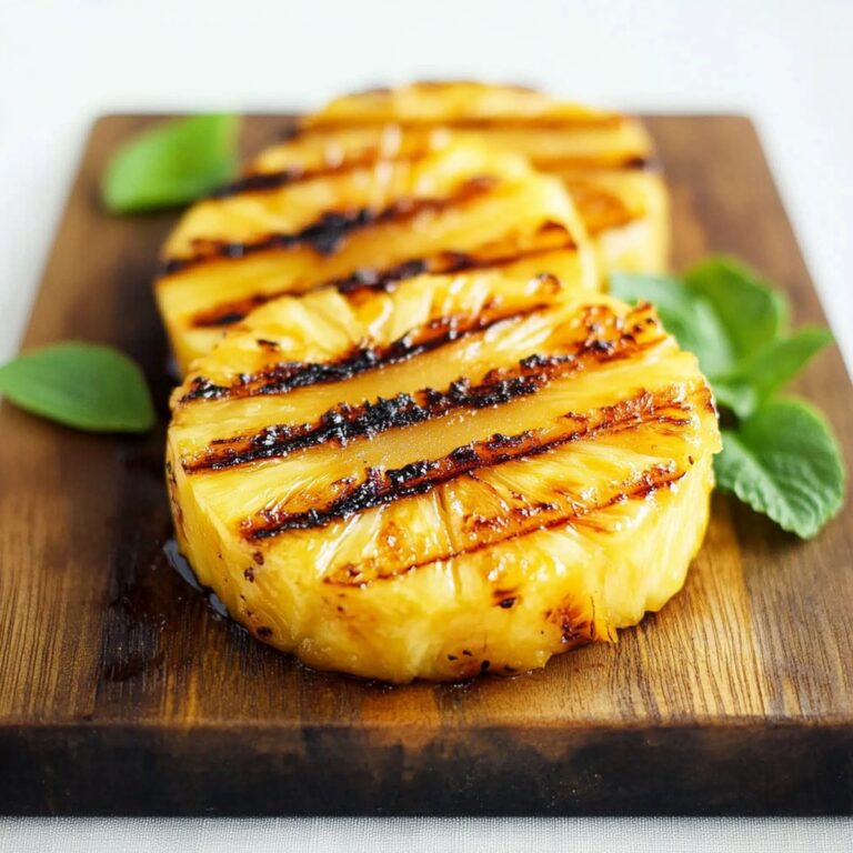 Grilled Pineapple Recipe