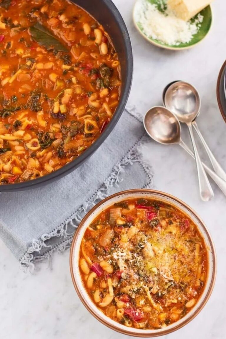 Hearty Jamie Oliver Minestrone Soup Recipe
