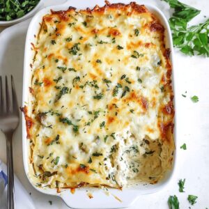 Easy Alfredo Chicken Lasagna Recipe