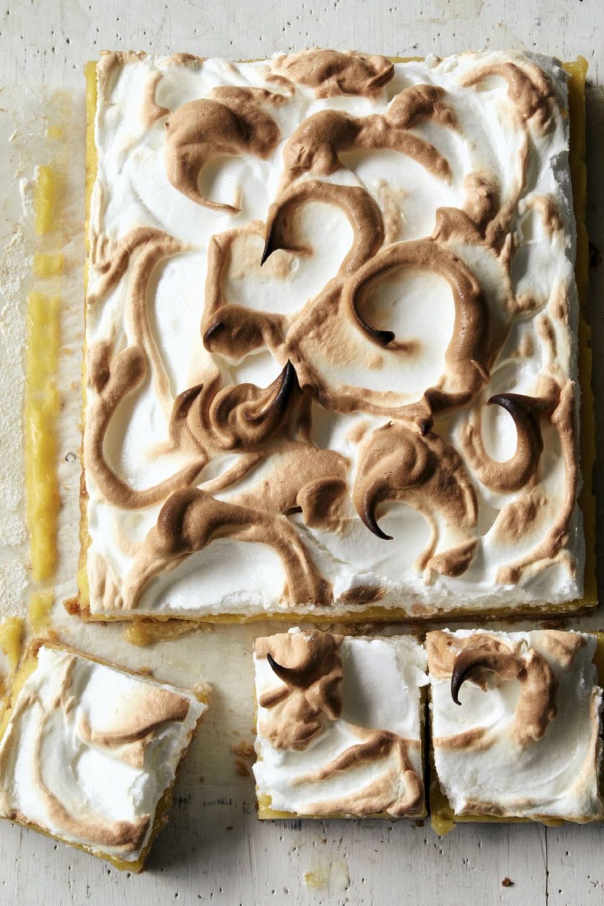 Zesty Lemon Meringue Squares Recipe