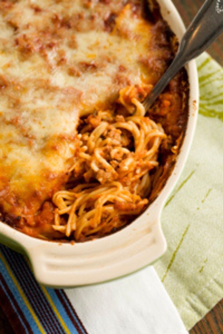 Paula Deen Baked Spaghetti Recipe
