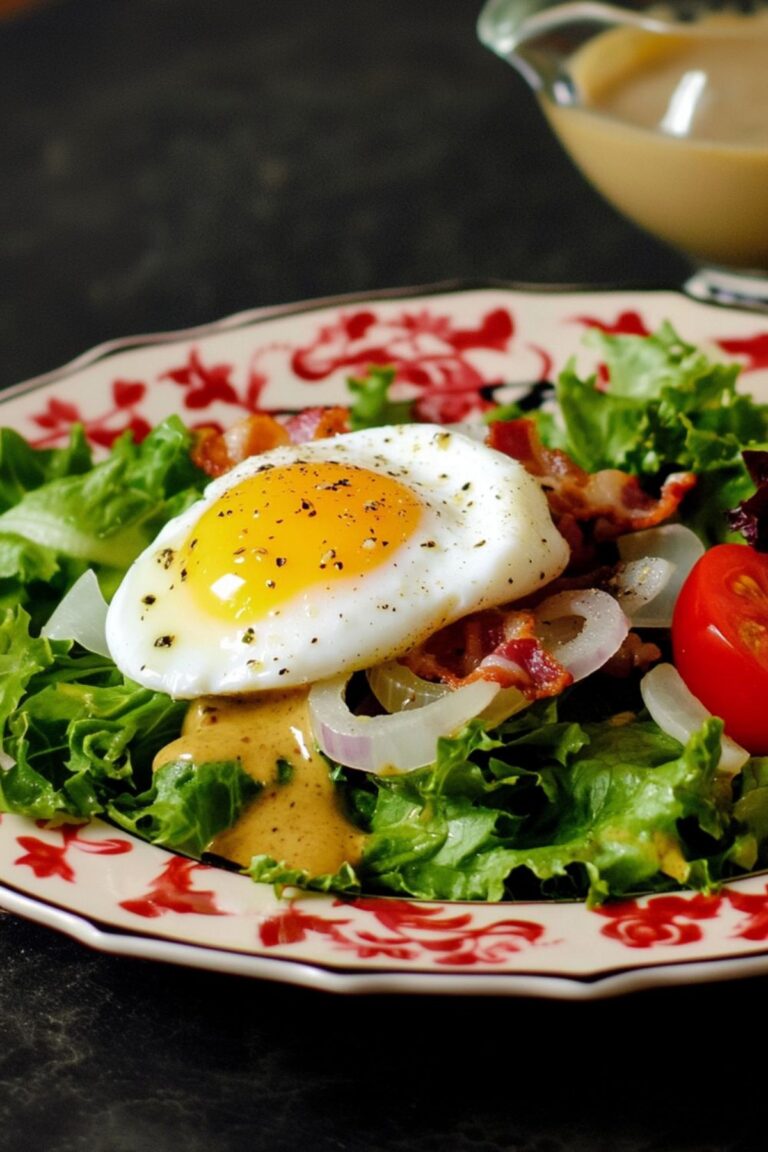 Julia Child Salad Lyonnaise Recipe