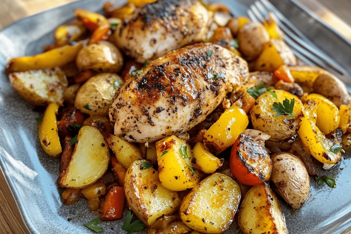 Creamy Twice Baked Chicken Pot Pie Potatoes Recipe