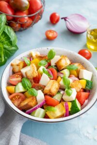 Rustic Ina Garten Grilled Panzanella Salad Recipe