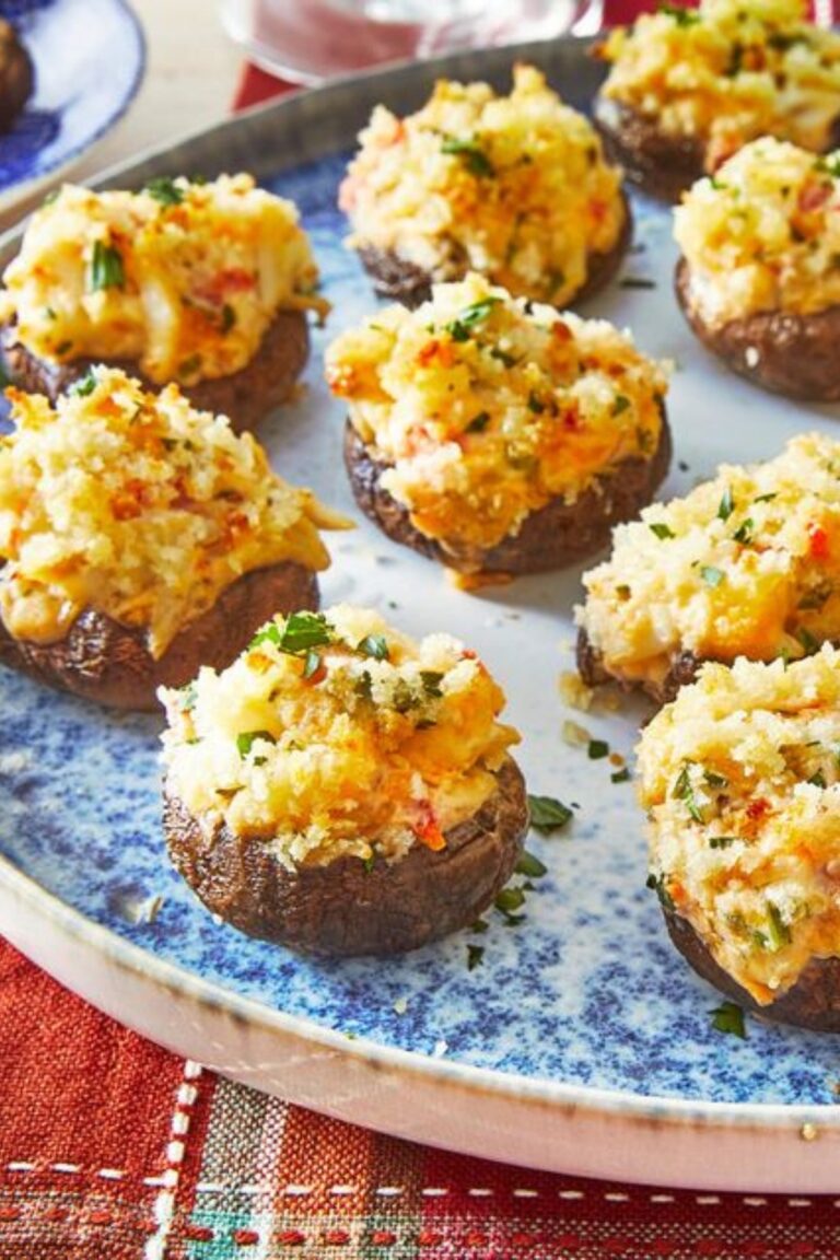 Pioneer Woman Crab Stuffed Mushrooms Recipe
